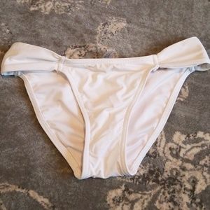 Victoria's secret white bikini bottom XSmall